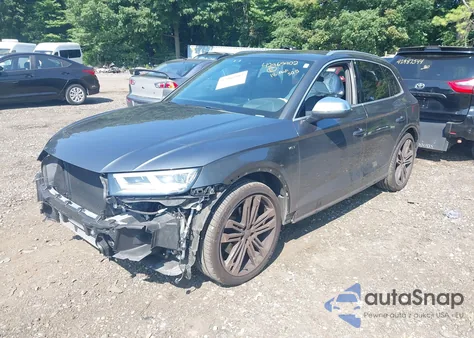 2018 Audi Sq5 3.0T Premium Plus из США, поврежденный, VIN WA1C4AFY4J2210511